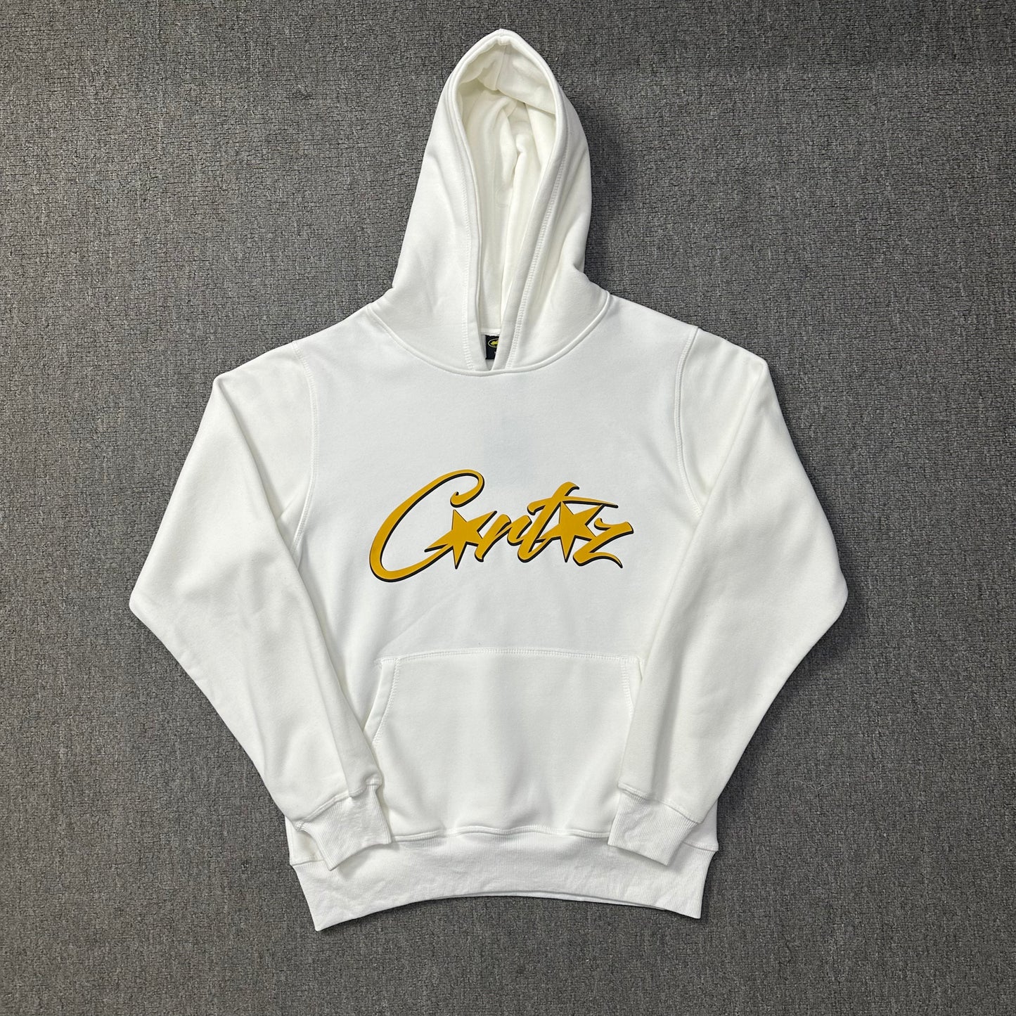 Corteiz Hoodie (White/Black)