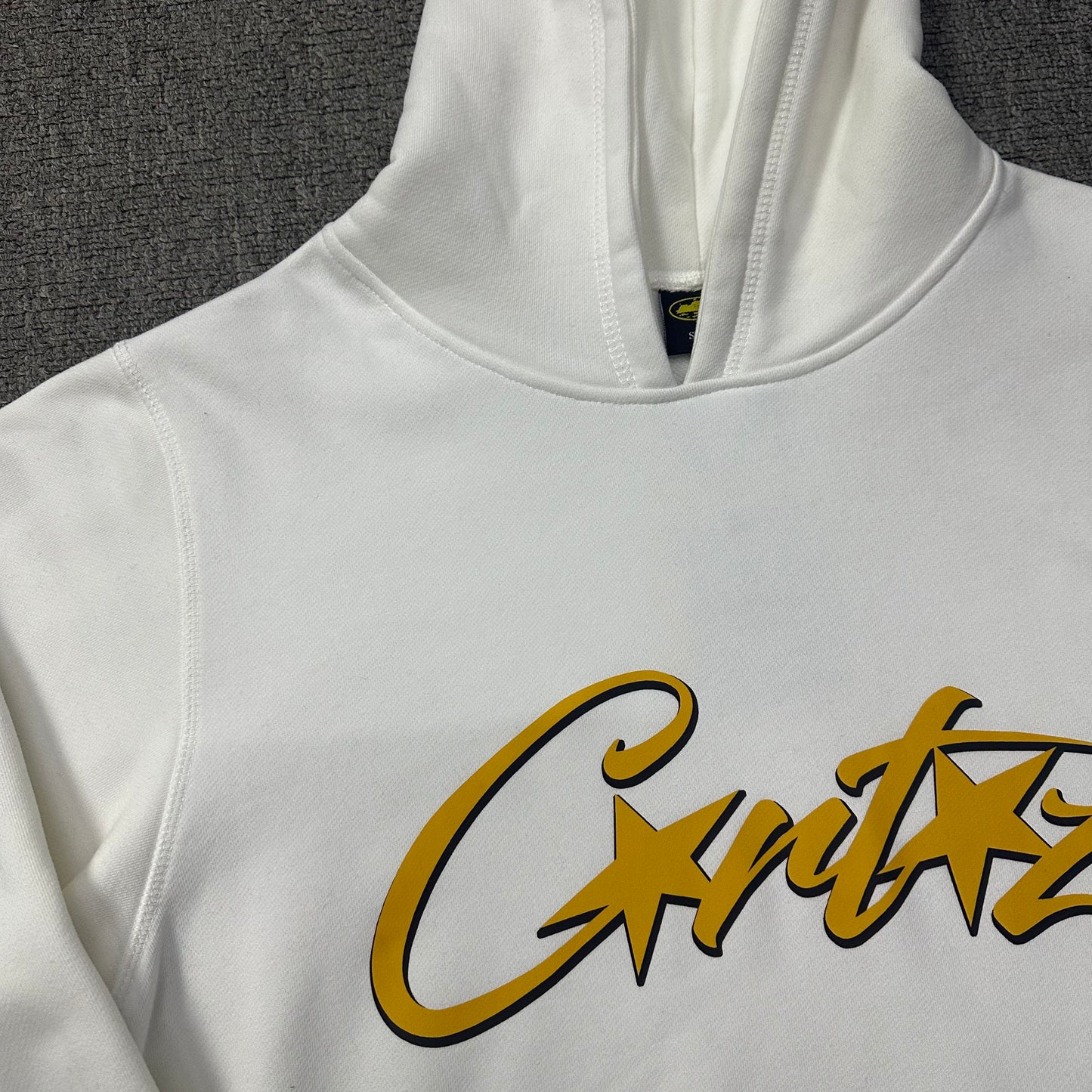 Corteiz Hoodie (White/Black)